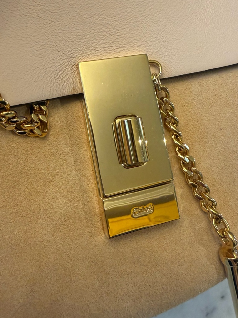 Chloe Tan and Cream Women's Bag - Picture 7 of 7